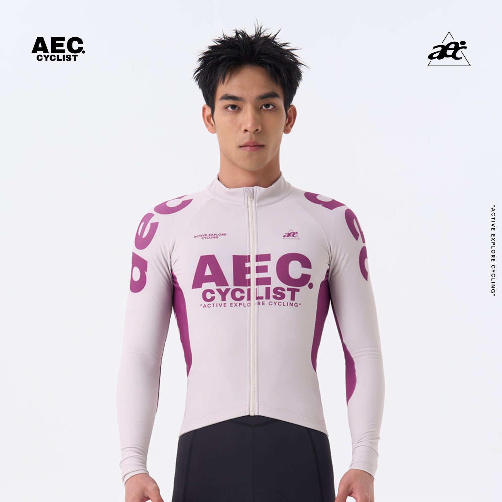 men Fleece Cycling Jersey