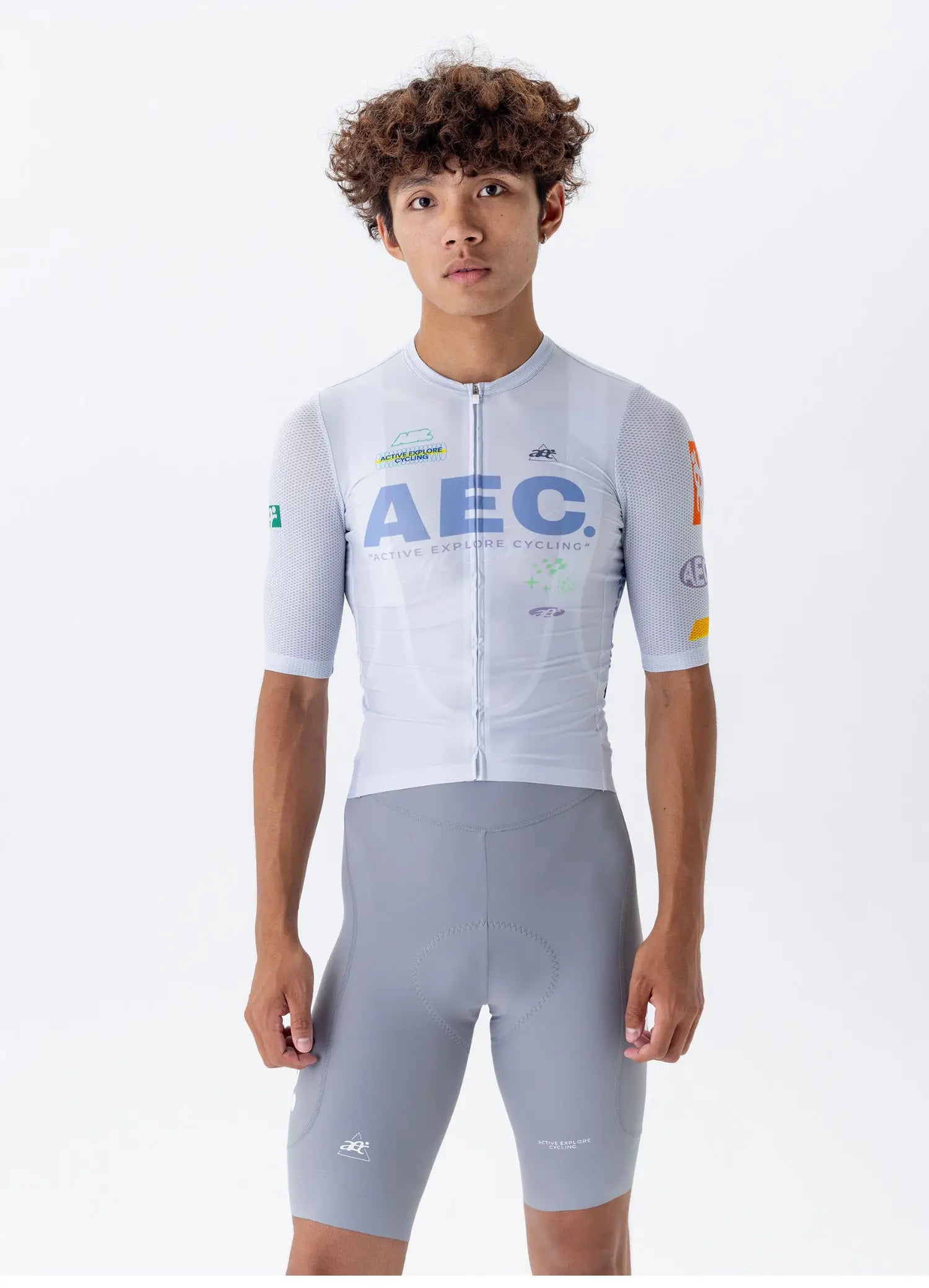 AEC Men's Versatile Travel Series Short Sleeve Cycling Jersey