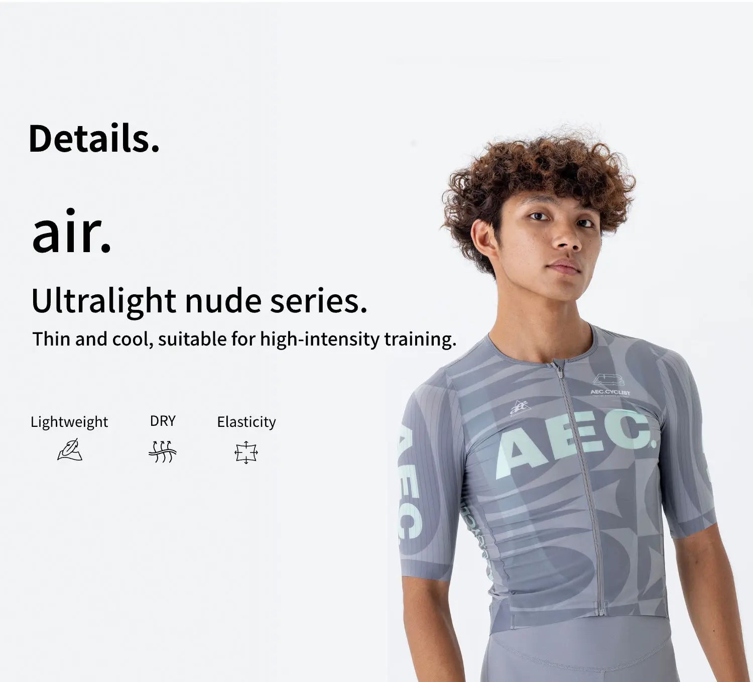 AEC Men's Race Series Short Sleeve Cycling Jersey