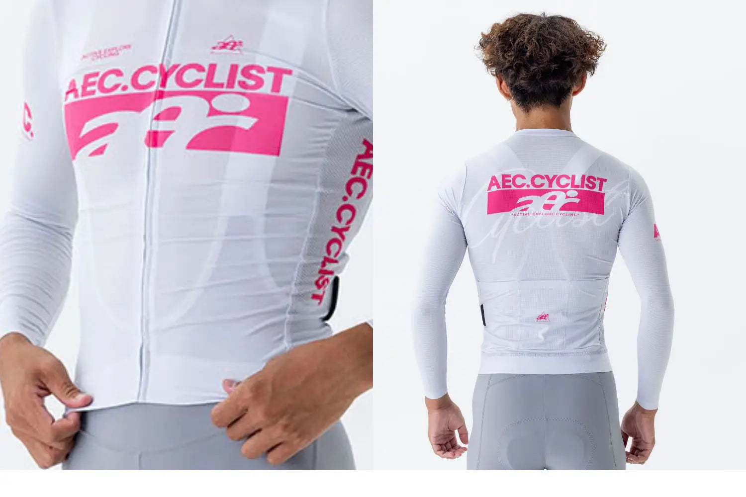 AEC Men's Freedom Series Long Sleeve Cycling Jersey