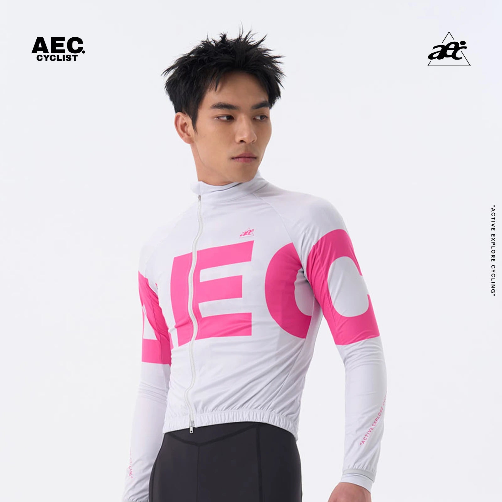 AEC Men's JingSu Series Long Sleeve Cycling Jacket