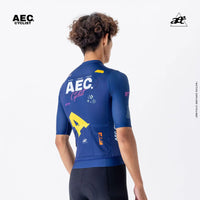 AEC Men's Versatile Travel Series Short Sleeve Cycling Jersey