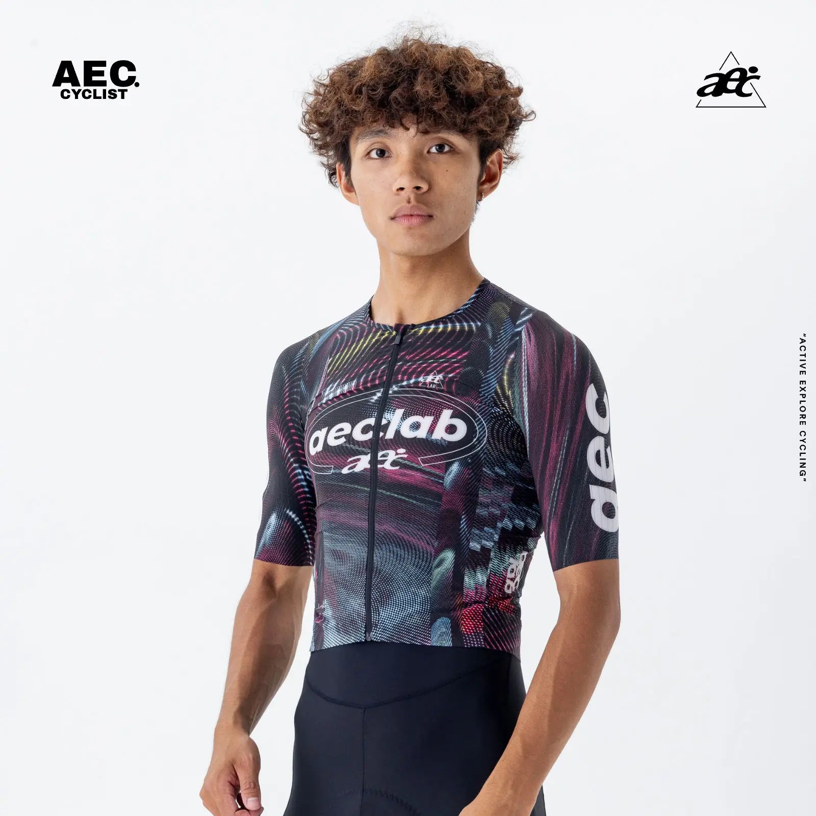 AEC Men's Aeclab Series Short Sleeve Cycling Jersey