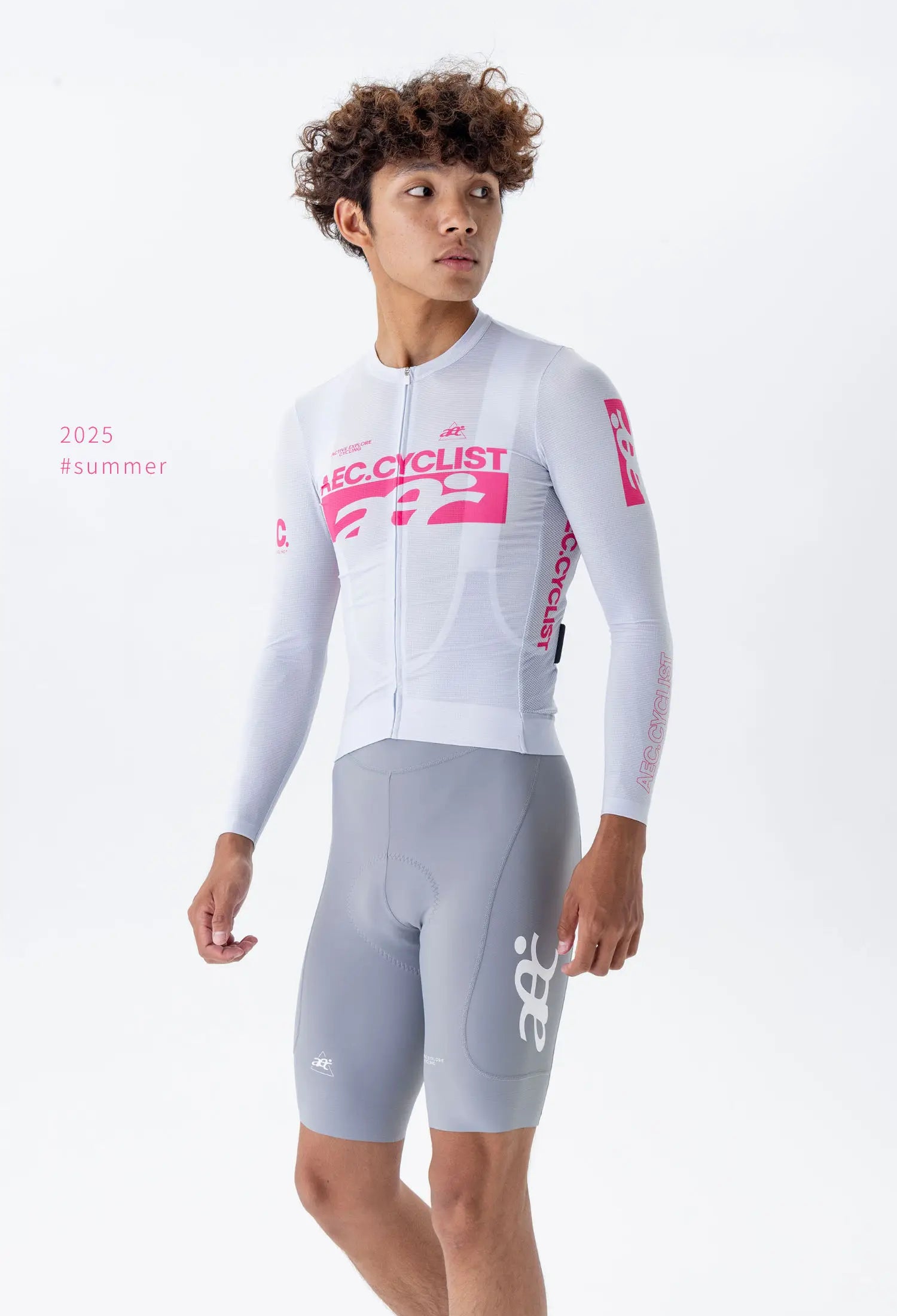 AEC Men's Freedom Series Long Sleeve Cycling Jersey