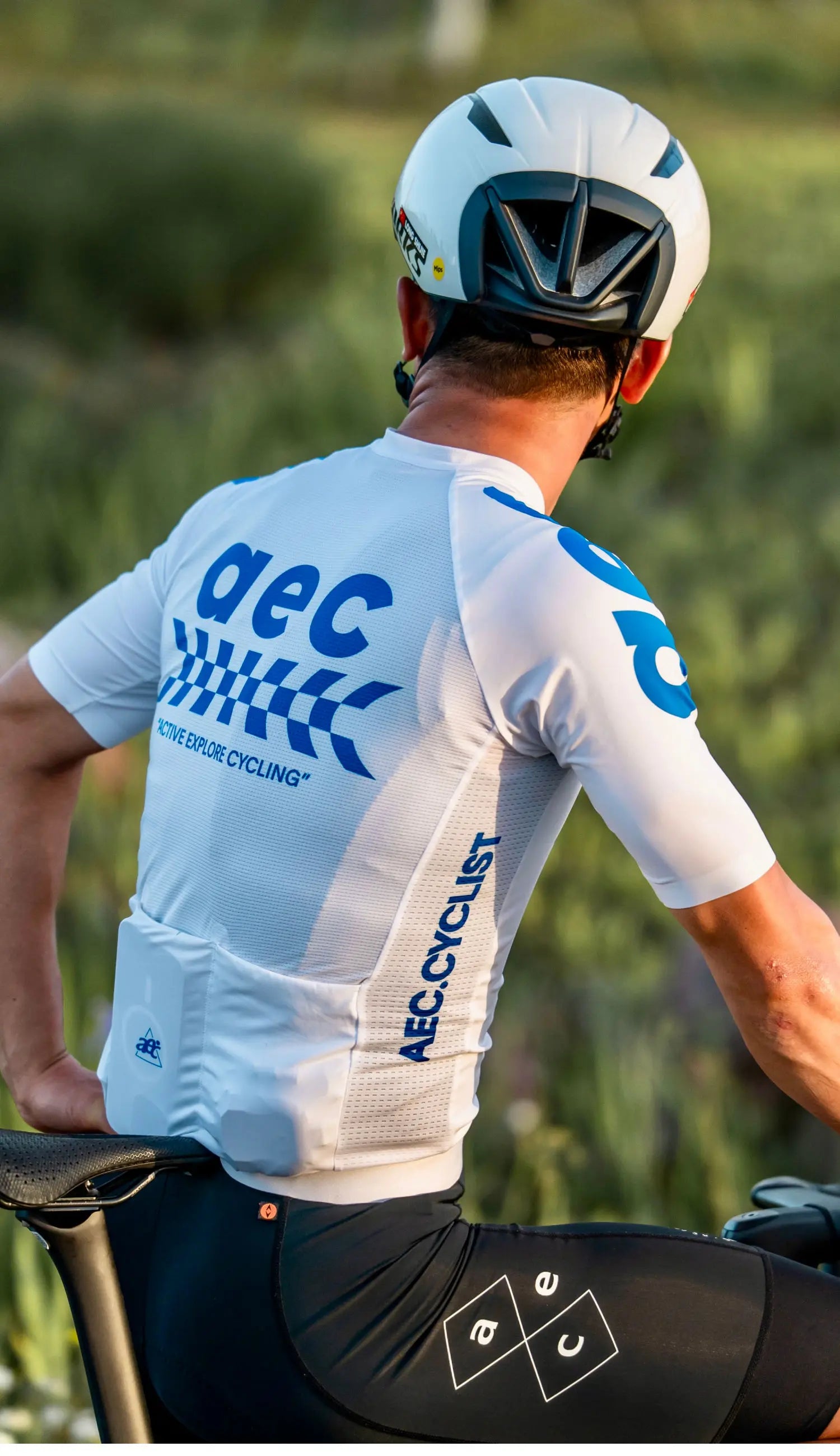 AEC Men's Wind Series Short Sleeve Road Cycling Jersey