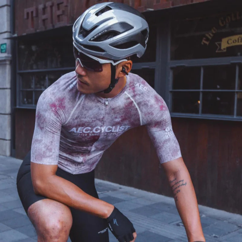 AEC Men's Blazing Series Elite Woven Cycling Jersey