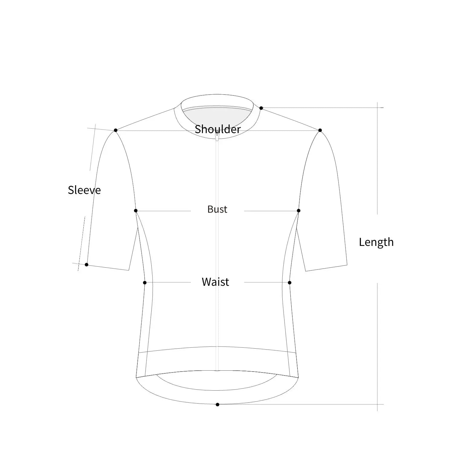 AEC Men's Versatile Travel Series Short Sleeve Cycling Jersey