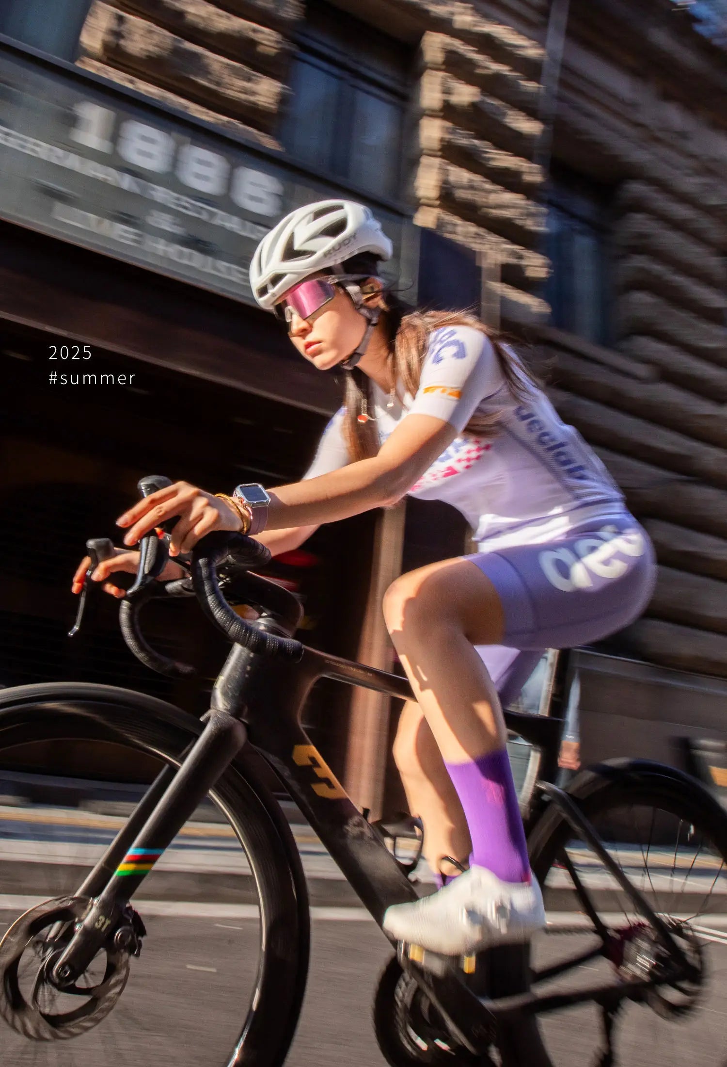 AEC Women's Chi Ran Series Padded Cycling Bib Shorts