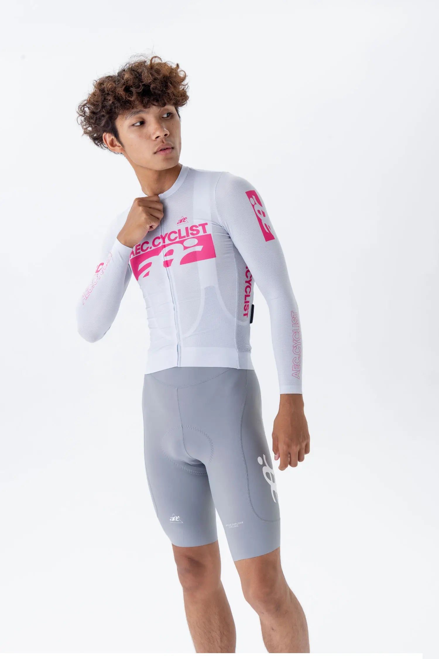 AEC Men's Freedom Series Long Sleeve Cycling Jersey