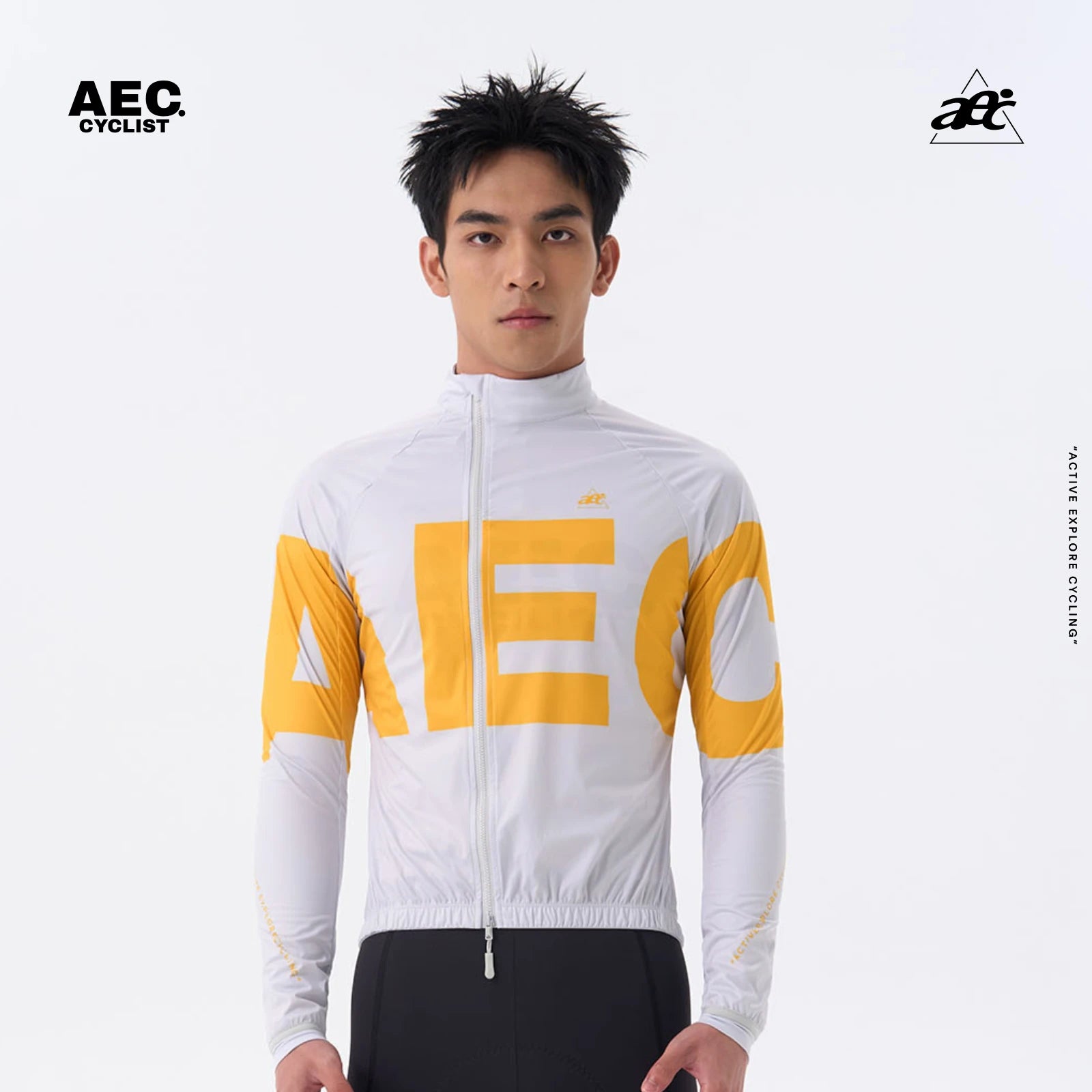 AEC Men's JingSu Series Long Sleeve Cycling Jacket