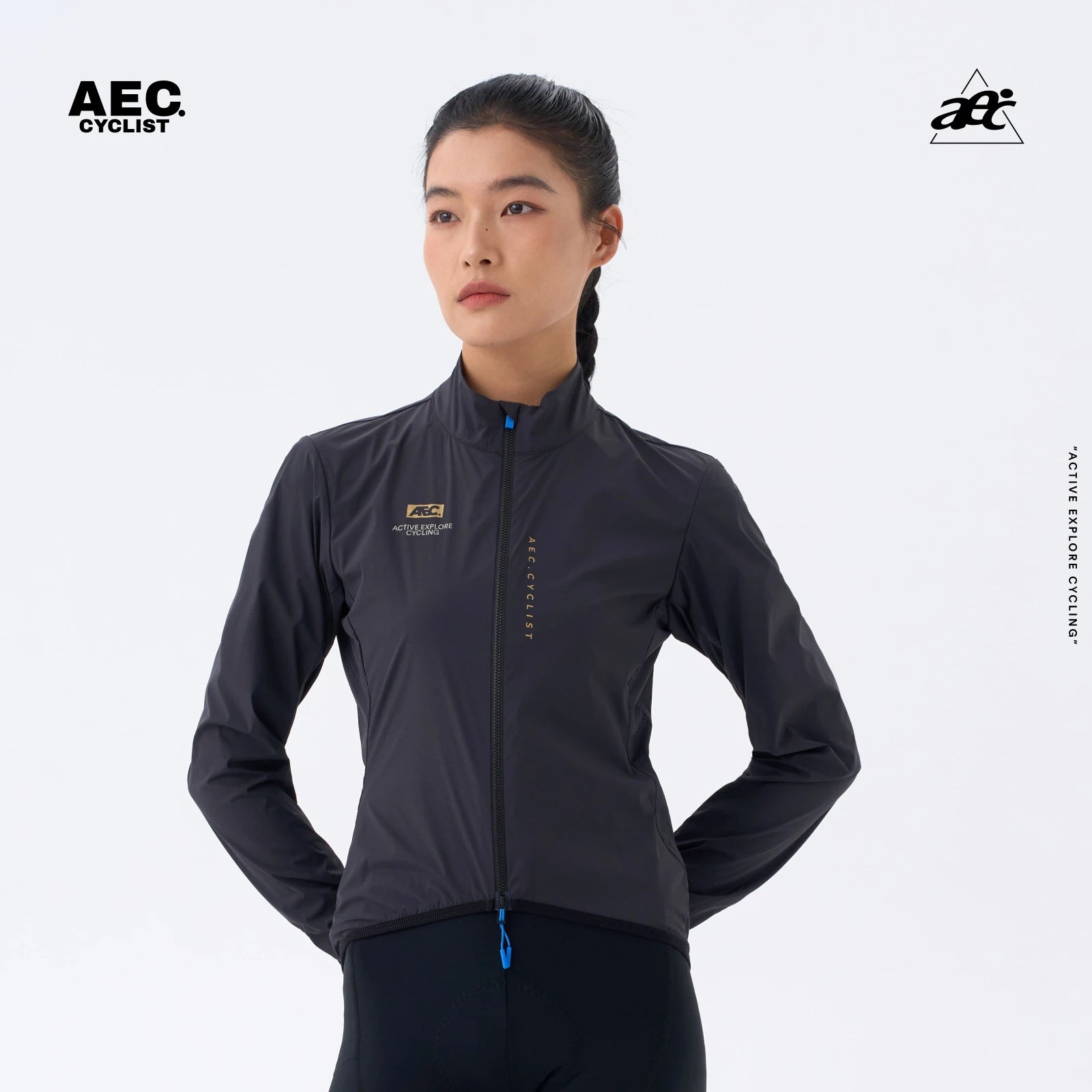 AEC Women's Wind Chaser Series Long Sleeve Cycling Jacket