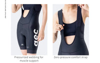 AEC Women's Chi Ran Series Padded Cycling Bib Shorts