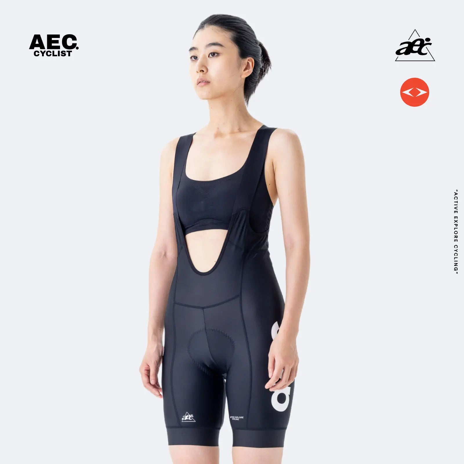 AEC Women's Chi Ran Series Padded Cycling Bib Shorts
